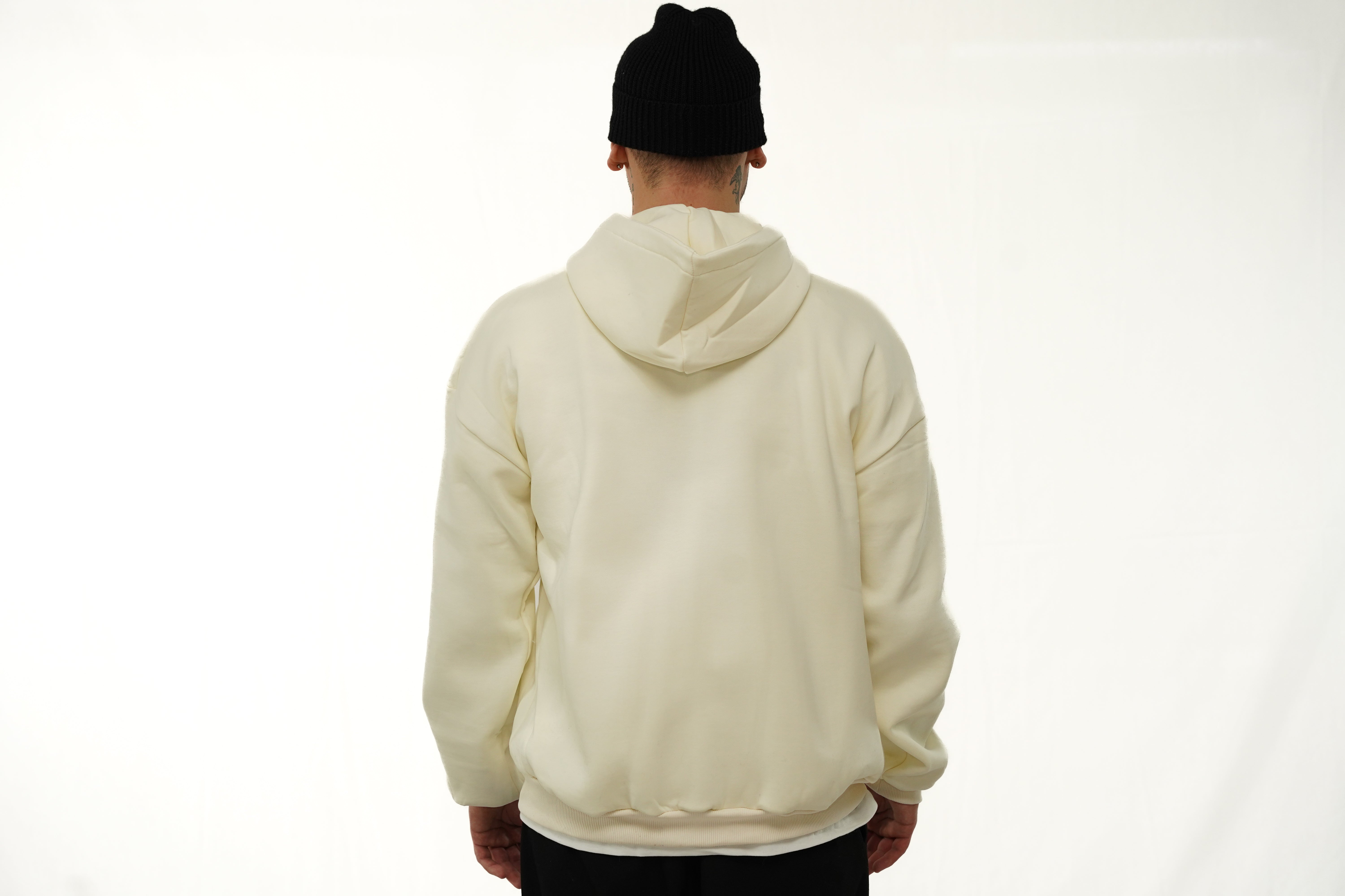 Loyal Hoodie Creme-weiß