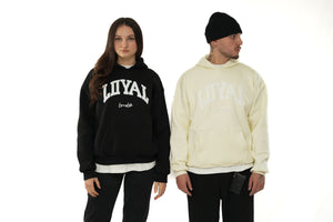 Loyal Hoodie Creme-weiß